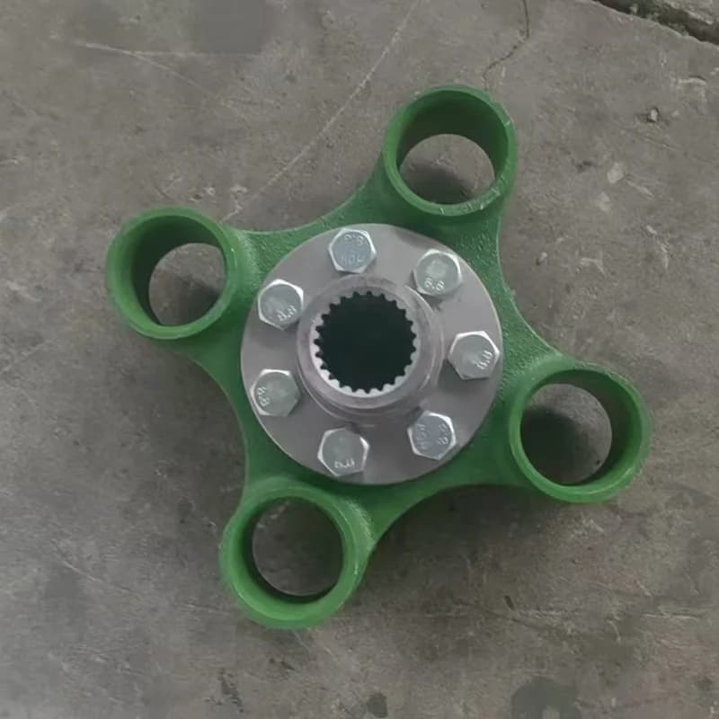 Splined coupling assembly AH144617 with four circular bushing housings